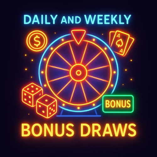 Daily and Weekly Bonus Draws