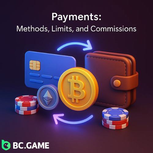 Payments: Methods, Limits, and Commissions