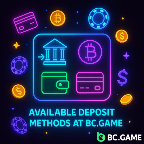 Available Deposit Methods at BC.Game